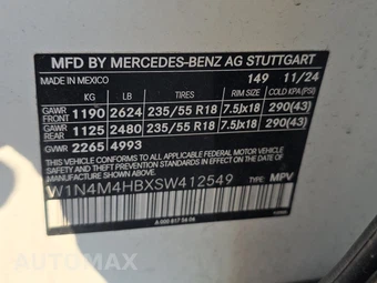2025 Mercedes-Benz GLB 250 4MATIC – miniatura 14