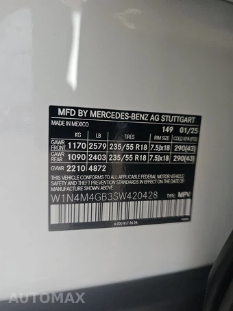 2025 Mercedes-Benz GLB 250 – miniatura 14