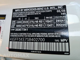 2025 Mercedes-Benz GLS 450 4MATIC - miniatura 15