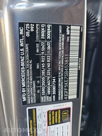 2025 Mercedes-Benz GLS 450 4MATIC - miniatura 21