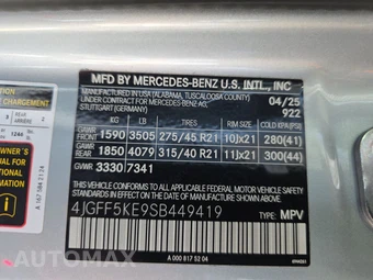 2025 Mercedes-Benz GLS 450 4MATIC - miniatura 21