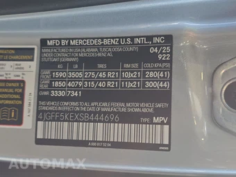 2025 Mercedes-Benz GLS 450 4MATIC - miniatura 16