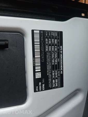 2025 Mercedes-Benz Sprinter 2500 Cargo Van High Roof 170.0" WB - miniatura 14