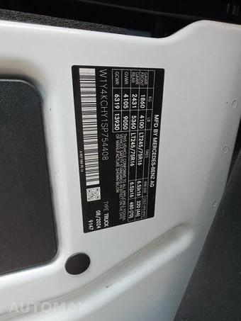 2025 Mercedes-Benz Sprinter 2500 Cargo Van High Roof 170.0" WB – miniatura 15