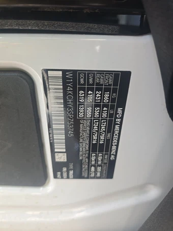 2025 Mercedes-Benz Sprinter 2500 Cargo Van High Roof 170.0" WB - miniatura 15