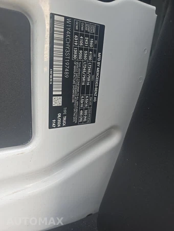 2025 Mercedes-Benz Sprinter 2500 Cargo Van High Roof 170.0" WB - miniatura 14