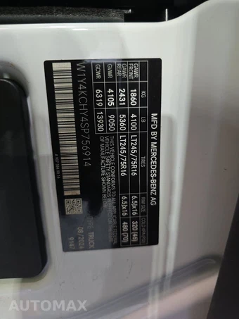 2025 Mercedes-Benz Sprinter 2500 Cargo Van High Roof 170.0" WB - miniatura 14