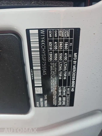 2025 Mercedes-Benz Sprinter 2500 Cargo Van High Roof 170.0" WB - miniatura 14
