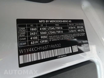 2025 Mercedes-Benz Sprinter 2500 Cargo Van High Roof 170.0" WB - miniatura 14