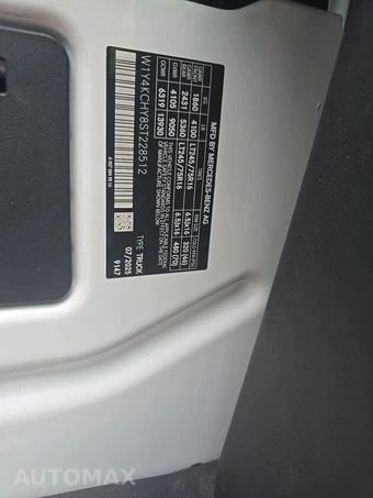 2025 Mercedes-Benz Sprinter 2500 Cargo Van High Roof 170.0" WB - miniatura 14