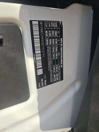 2025 Mercedes-Benz Sprinter 2500 Cargo Van High Roof 170.0" WB - miniatura 15