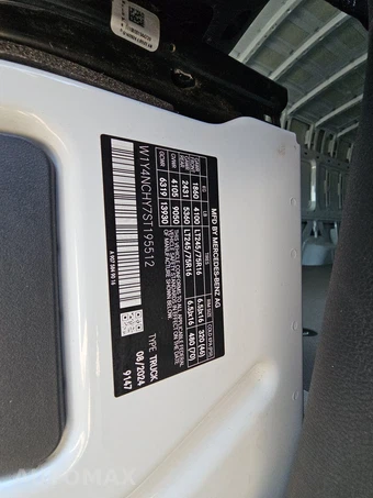 2025 Mercedes-Benz Sprinter 2500 Cargo Van High Roof 170.0" WB - miniatura 20