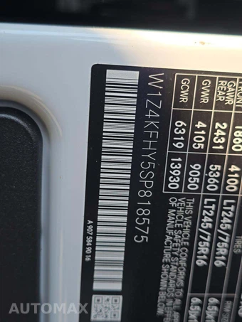 2025 Mercedes-Benz Sprinter 2500 Passenger Van 144.0" WB – miniatura 5