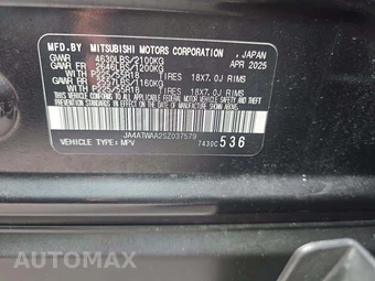 2025 Mitsubishi Eclipse Cross SEL – miniatura 5