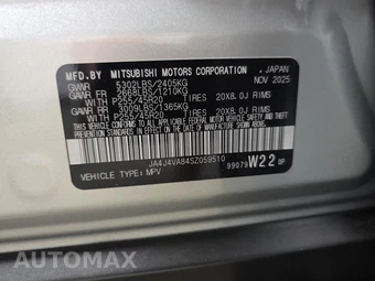 2025 Mitsubishi Outlander SE - miniatura 18