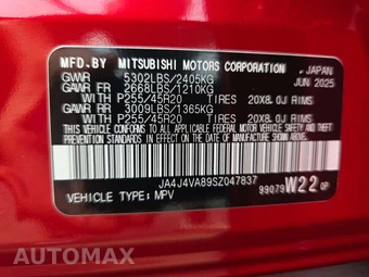 2025 Mitsubishi Outlander SE - miniatura 2