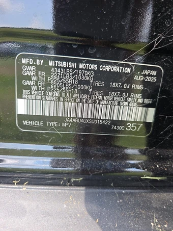 2025 Mitsubishi Outlander Sport 2.0 S - miniatura 14