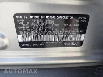 2025 Mitsubishi Outlander Sport - miniatura 8