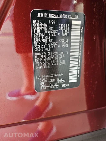 2025 Nissan Armada Platinum Reserve - miniatura 15