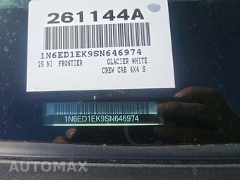 2025 Nissan Frontier S Crew Cab Medium Bed – miniatura 5