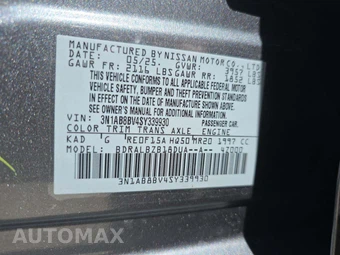 2025 Nissan Sentra S – miniatura 2