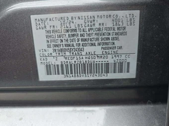 2025 Nissan Sentra SR – miniatura 5