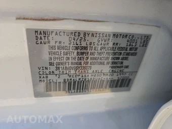 2025 Nissan Sentra SR – miniatura 14