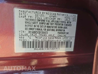 2025 Nissan Sentra SV – miniatura 5