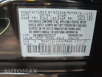 2025 Nissan Sentra SV – miniatura 14