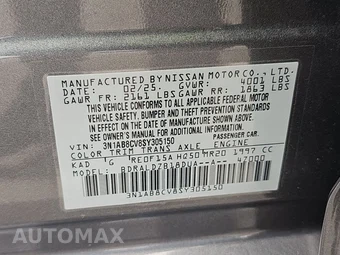 2025 Nissan Sentra SV – miniatura 14