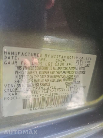 2025 Nissan Versa SV - miniatura 15