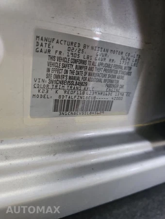 2025 Nissan Versa SV – miniatura 14