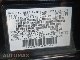 2025 Nissan Versa SV – miniatura 14