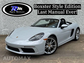 2025 Porsche 718 Boxster Style Edition - car from the USA, Manheim Buy-Now listing at AUTOMAX