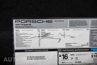 2025 Porsche 718 Spyder RS - miniatura 42