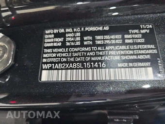 2025 Porsche Macan 4S Electric – miniatura 5