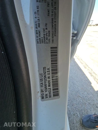 2025 Ram 1500 Big Horn Crew Cab Short Bed - miniatura 10