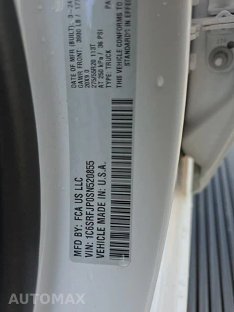 2025 Ram 1500 Laramie Crew Cab Short Bed - miniatura 17