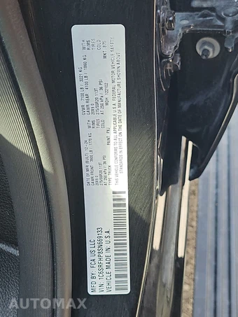 2025 Ram 1500 Limited Crew Cab Short Bed – miniatura 14