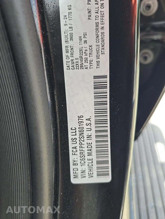 2025 Ram 1500 Limited Longhorn Crew Cab Medium Bed – miniatura 5