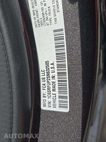 2025 Ram 1500 RHO Crew Cab Short Bed – miniatura 5