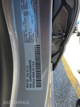 2025 Ram 1500 Tradesman Crew Cab Short Bed - miniatura 14