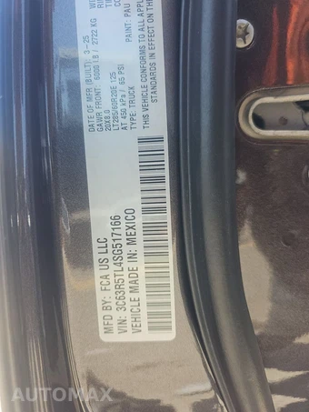2025 Ram 2500 Limited Extended Crew Cab Medium Bed – miniatura 14