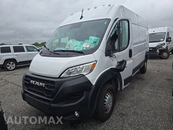 2025 Ram ProMaster 2500 Cargo Van Tradesman w/Passenger Seat High Roof 159.0" WB - samochód z USA z aukcji Manheim, oferta Kup Teraz w AUTOMAX