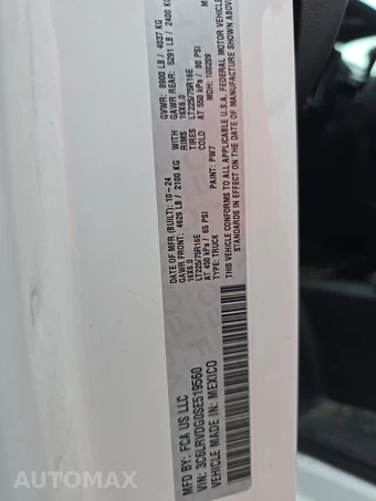 2025 Ram ProMaster 2500 Cargo Van Tradesman w/Passenger Seat High Roof 159.0" WB - miniatura 13
