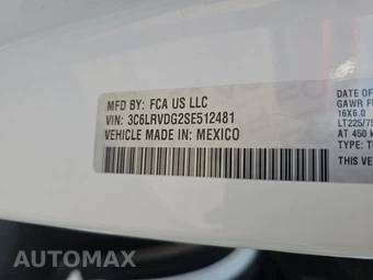 2025 Ram ProMaster 2500 Cargo Van Tradesman w/Passenger Seat High Roof 159.0" WB - miniatura 13