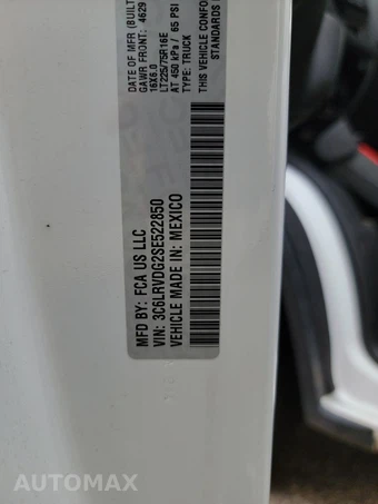 2025 Ram ProMaster 2500 Cargo Van Tradesman w/Passenger Seat High Roof 159.0" WB - miniatura 14