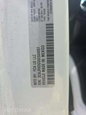 2025 Ram ProMaster 2500 Cargo Van Tradesman w/Passenger Seat High Roof 159.0" WB - miniatura 5