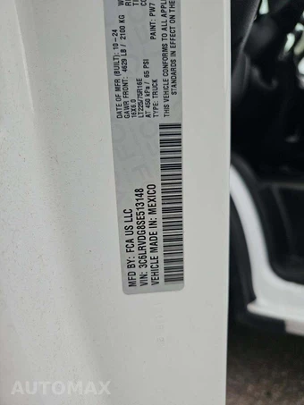 2025 Ram ProMaster 2500 Cargo Van Tradesman w/Passenger Seat High Roof 159.0" WB - miniatura 5
