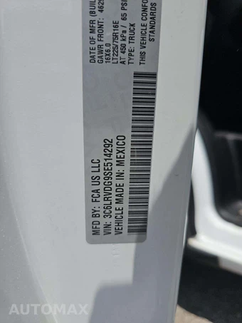 2025 Ram ProMaster 2500 Cargo Van Tradesman w/Passenger Seat High Roof 159.0" WB - miniatura 5